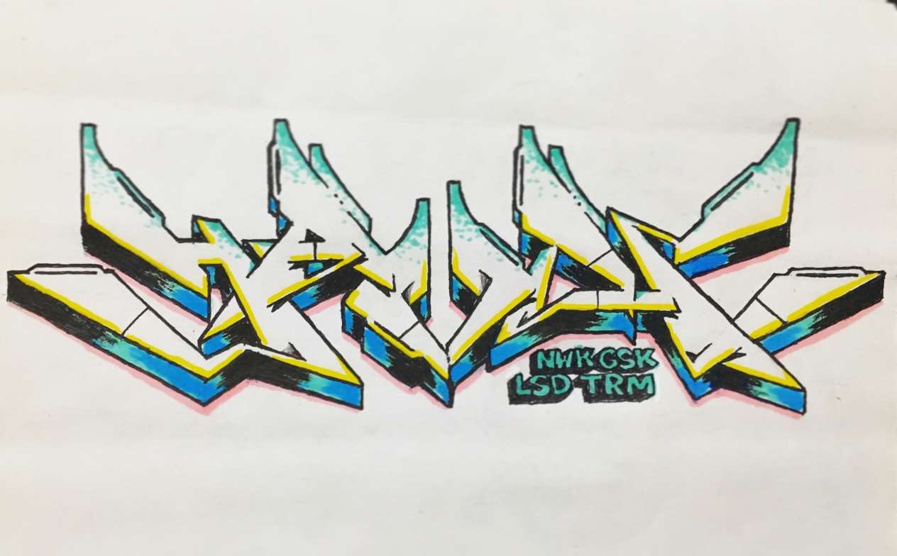 Customized Graffiti Sketches and Designs image 3