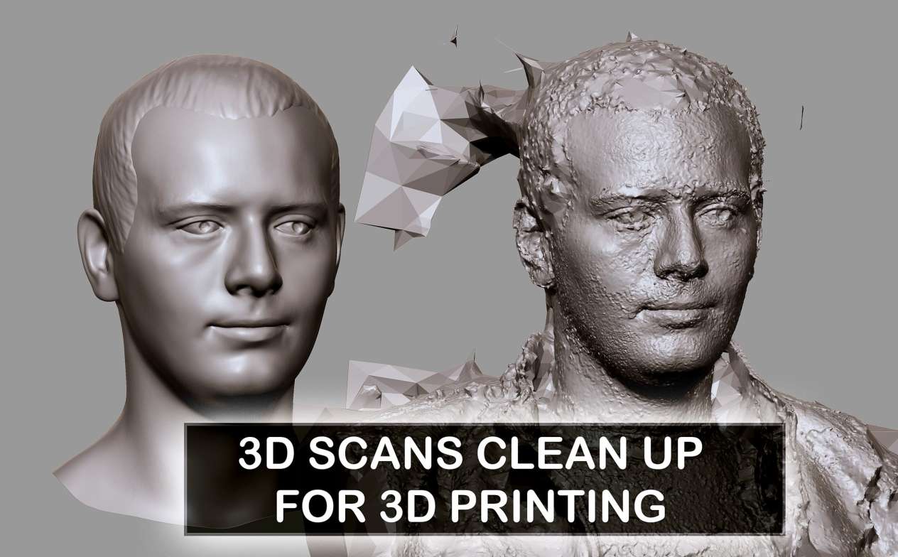 i will clean up your scans and models for 3d printing