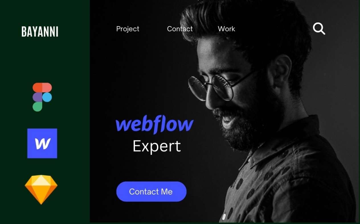 webflow to figma, webflow animation, webflow landing page, loffi animation