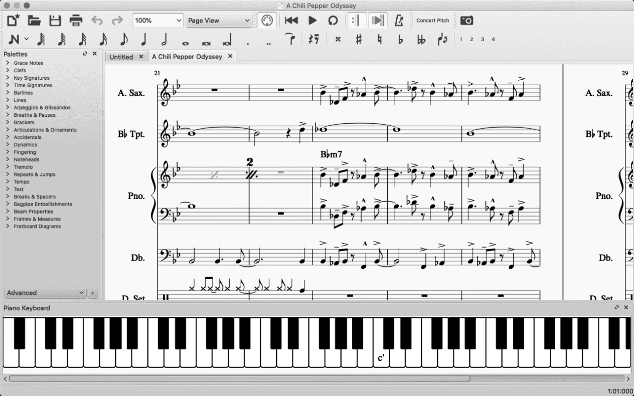 I will create sheet music from your favorite song image 1