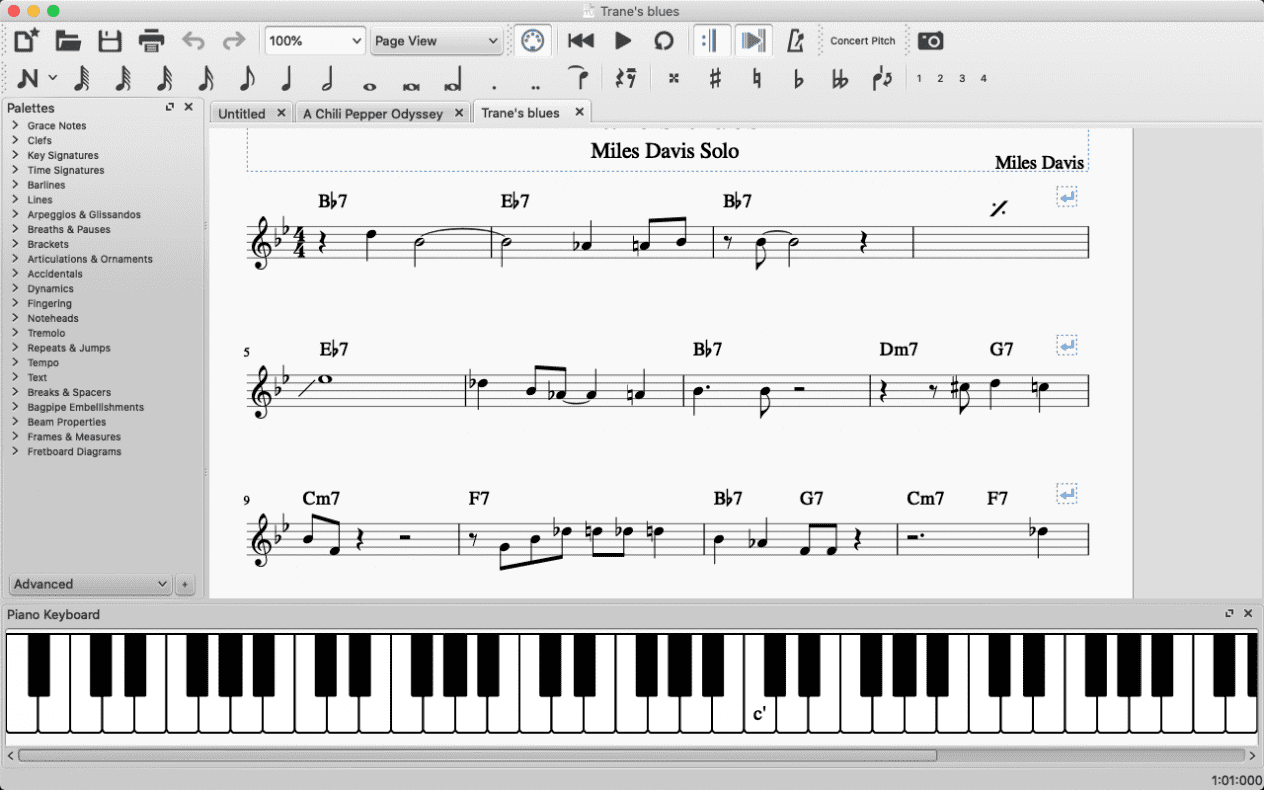 I will create sheet music from your favorite song image 3