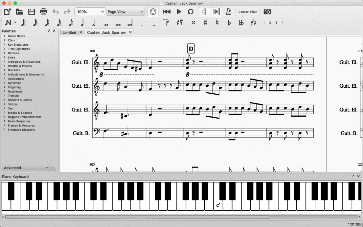 I will create sheet music from your favorite song image 2