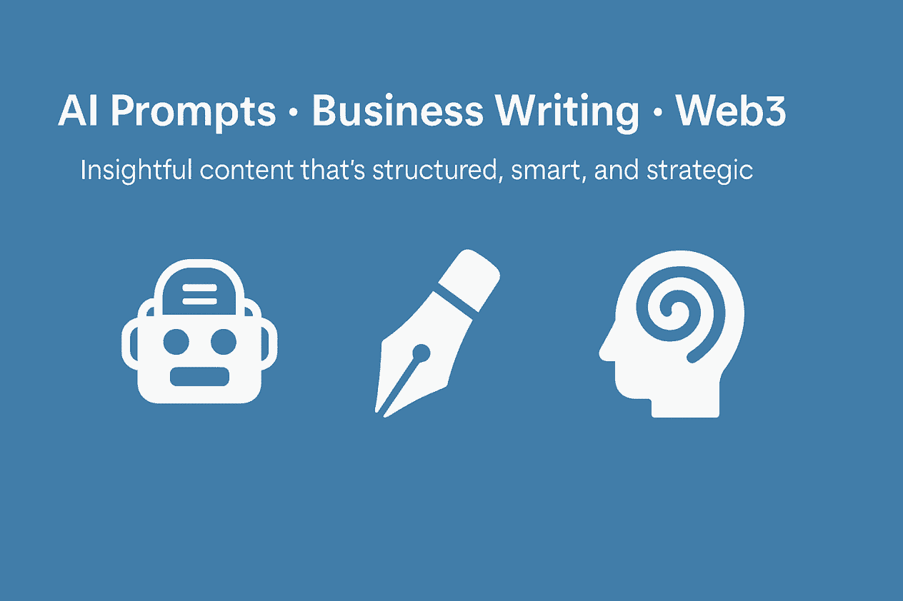 I will write high-quality AI prompts, business content, or NFT articles with psychological insight