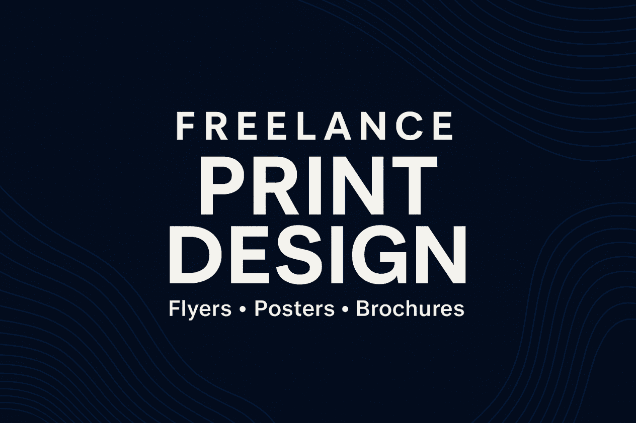 I will design a modern flyer or poster for your business or crypto brand