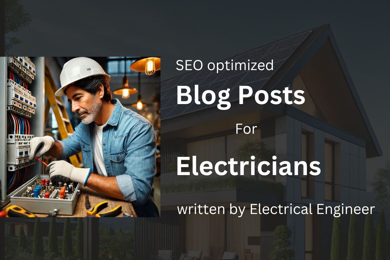 SEO-Optimized Blog Posts for Electricians: Rank Higher, Get Found