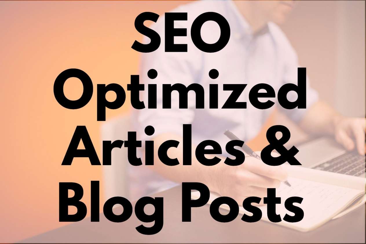 I will write outstanding SEO articles and blog posts