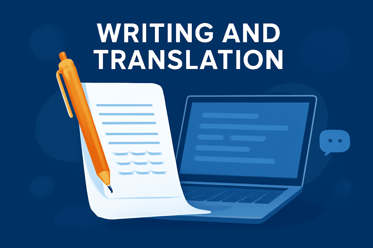 I will provide high-quality writing and translation services for your business