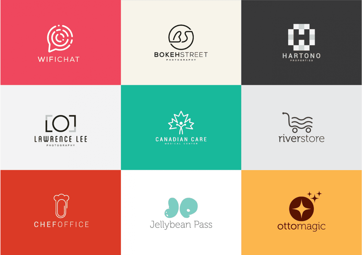 Modern and minimalist business logo design - branding