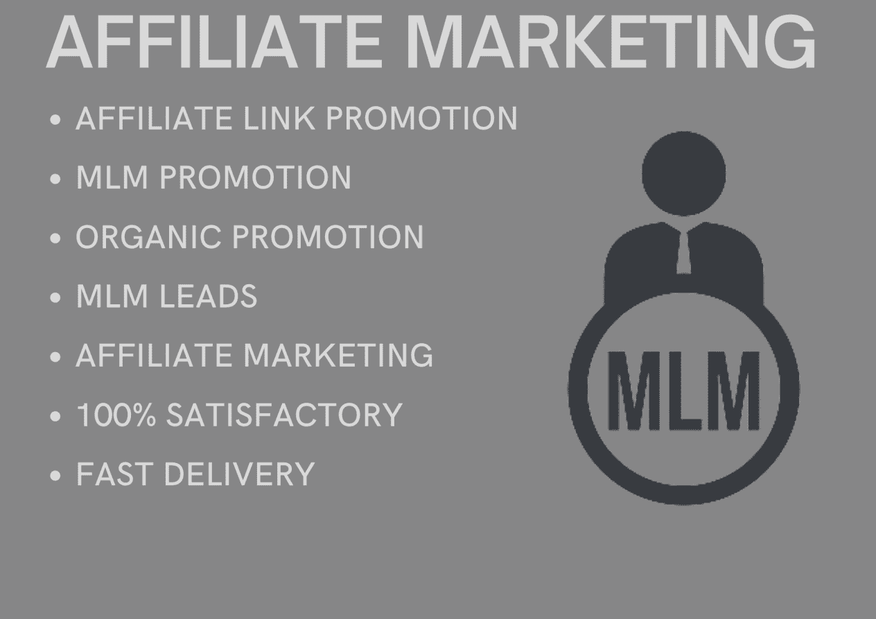 I will promote your product through Affiliate marketing