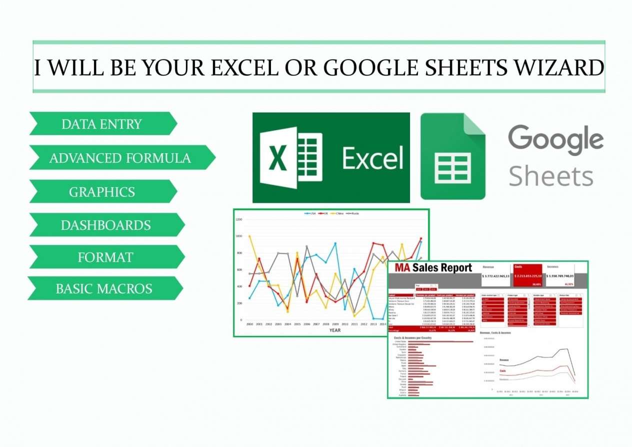 Excel & Google Sheets