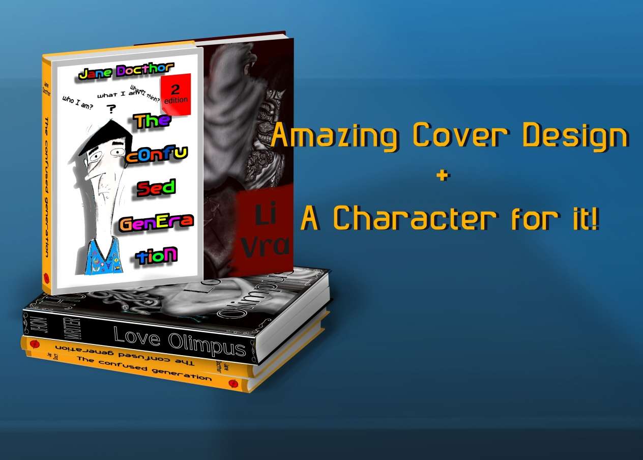 Create your book/disc cover