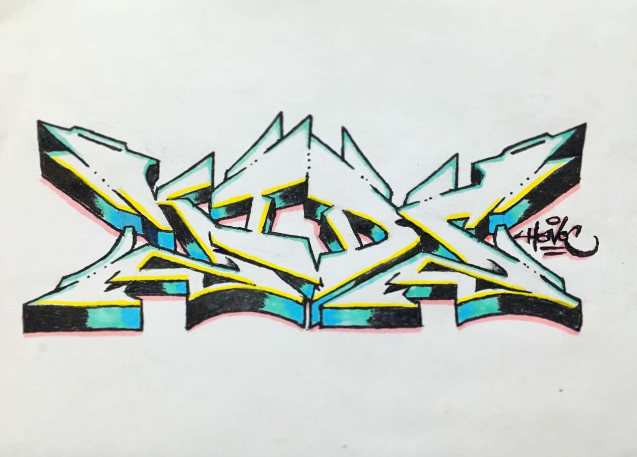 Customized Graffiti Sketches and Designs image 4
