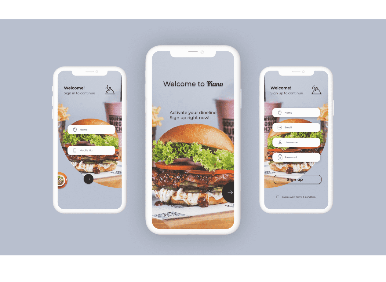 Moblie app/Website design on figma / Adobe XD