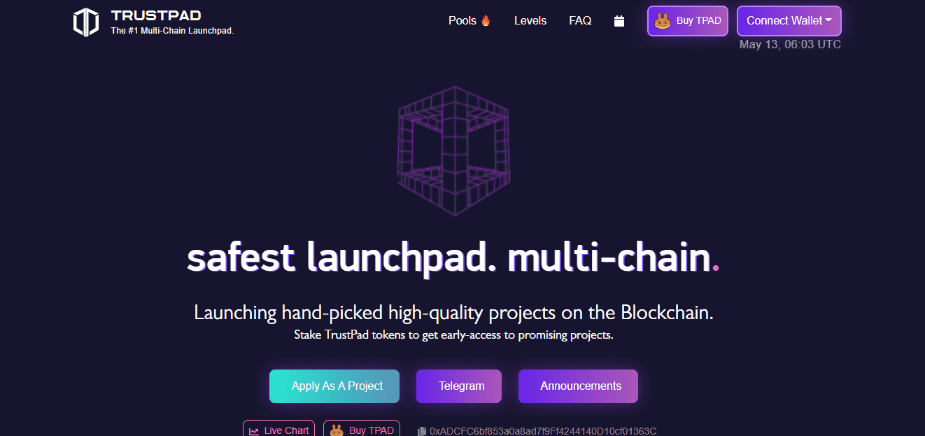 Your own ido launchpad like trustpad