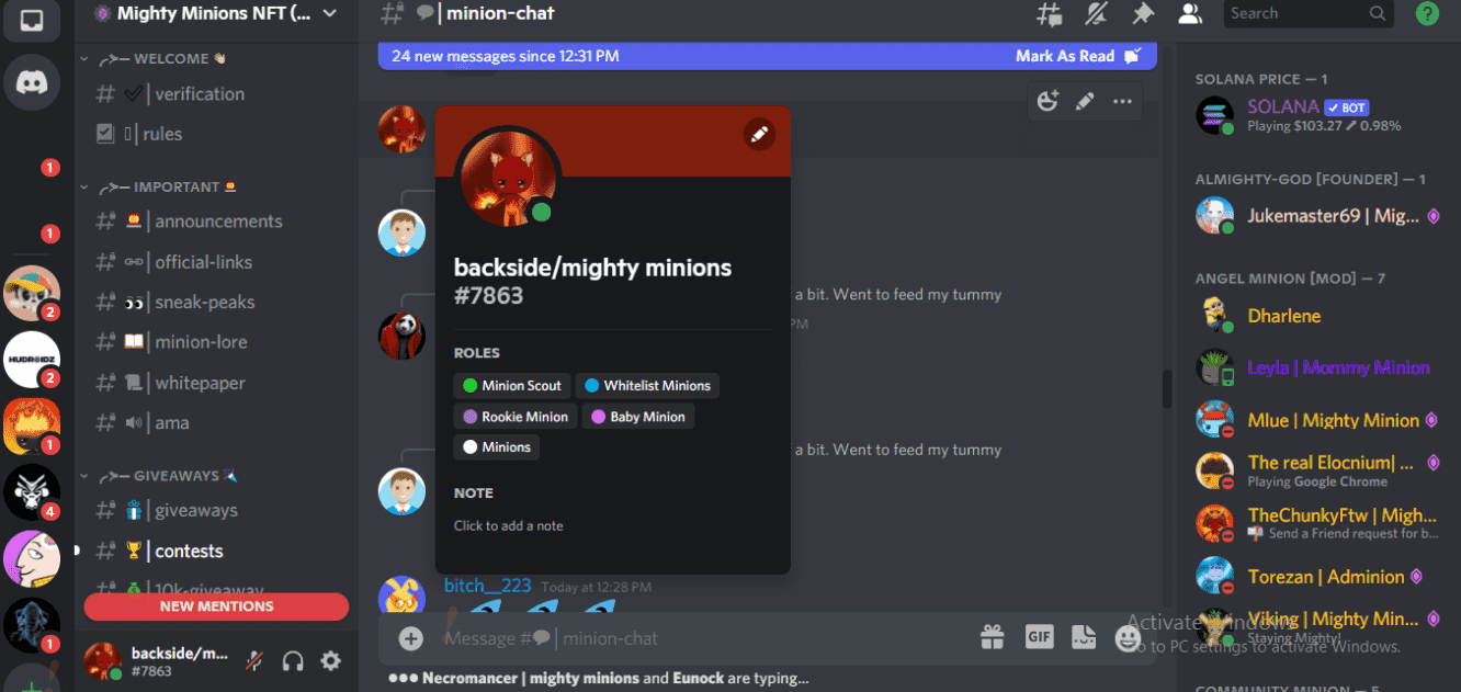 chat on your discord server, invite ,whitelist and level up - ben ...