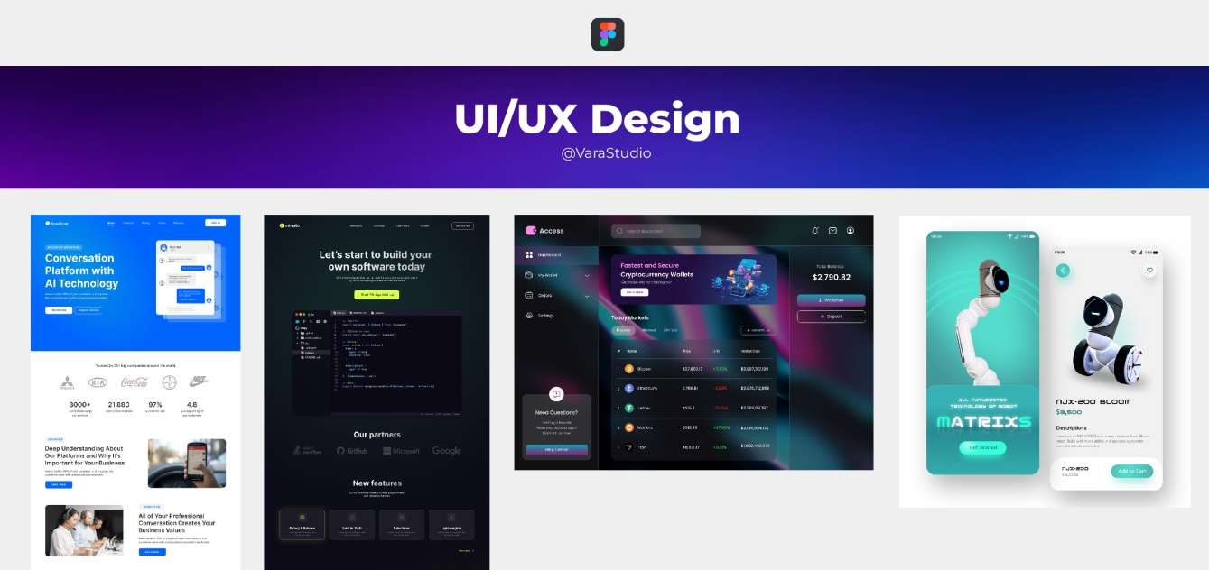UI/UX Design for Web / Mobile / Apps