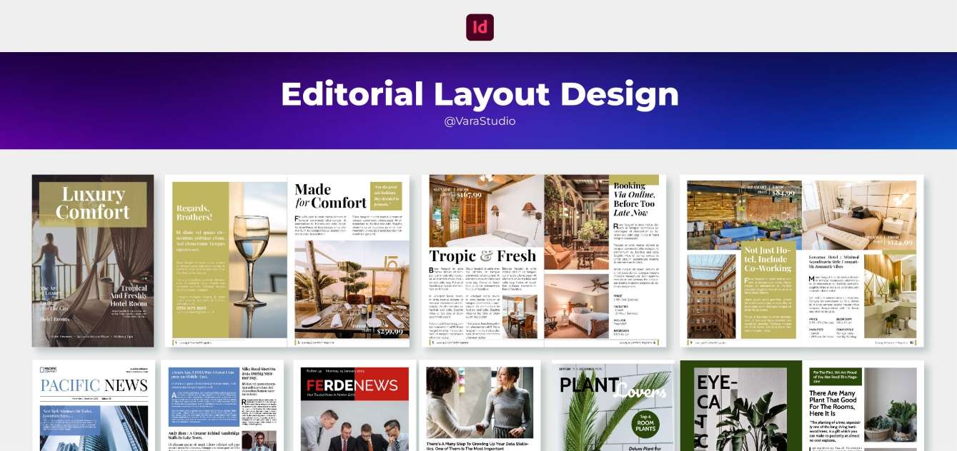 Layout Design for Printing (Book, Newsletter, Magazine, etc.)