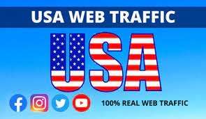 I will drive real USA targeted web traffic