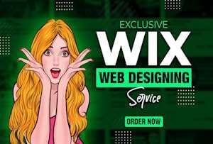 I will design, develop or redesign your business wix website