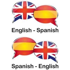 I will translate english to spanish and spanish to english