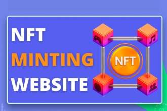 I will provide you NFT mint, stacking, marketplace project