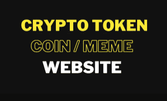 I will create a responsive crypto token, coin or meme website