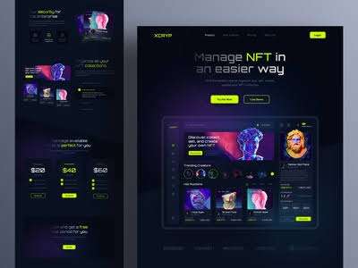 I will develop nft minting website, nft staking website