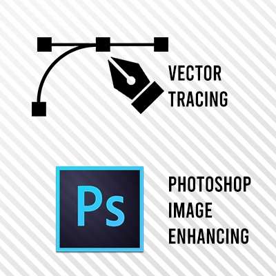 Vector Tracing or PS editing image 1