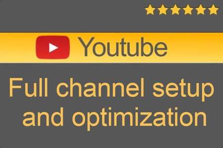 Setting up and optimizing a YouTube channel for promotion