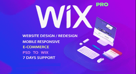 design wix website and redesign a business wix website