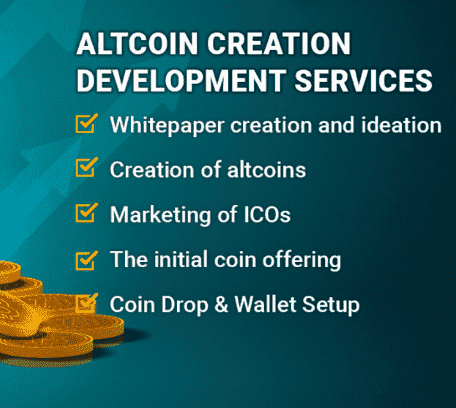 Altcoin creation full service Create your own blockchain