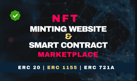 I will develop nft marketplace, nft website and minting engine