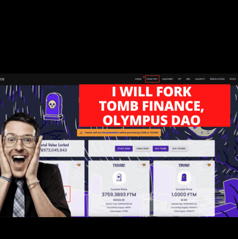 I will Fork Olympus dao on BSC,eth,Solana, polygon, matic