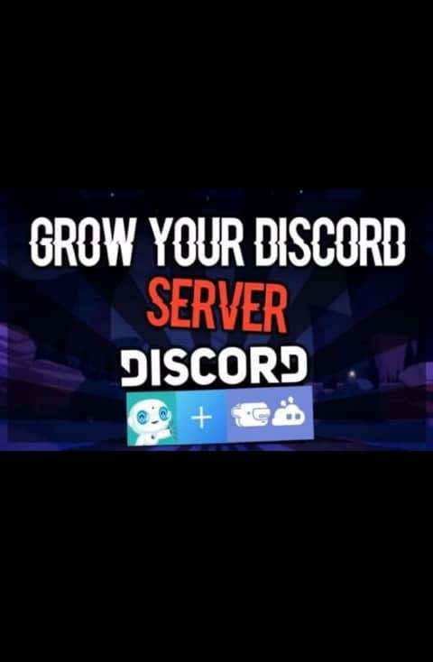 I will grow your discord server organic no bot