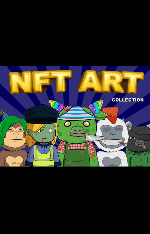 I will create the most beautiful nft art collection