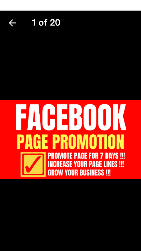 I will do Facebook page Promotion to grow your followers