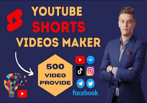 I will create 500 youtube short videos, bulk viral short video, motivational shorts