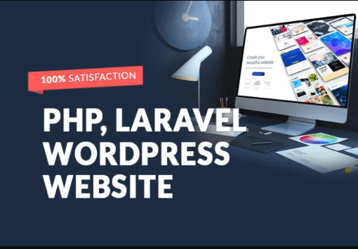 develop php ,lavarel web applications design