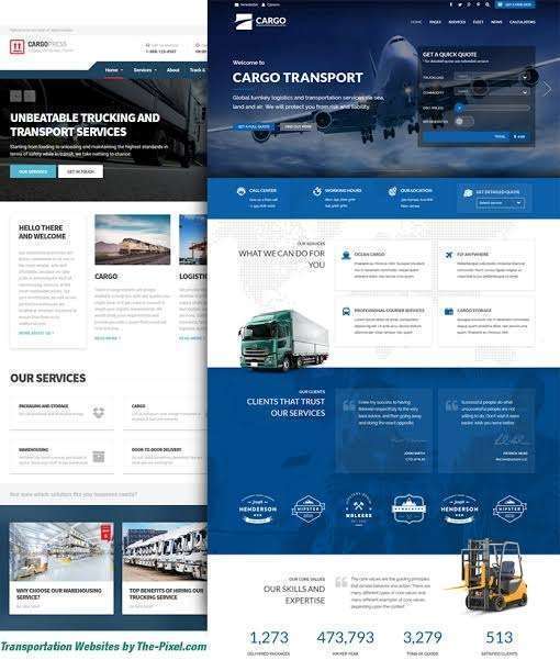 I will Professional Logistic Website Creation