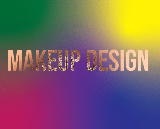 "Makeup Web Design by a Graphic Designer"