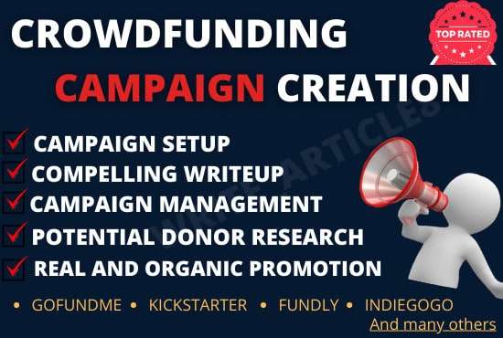 I will create crowdfunding campaign promotion