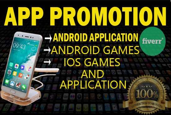 I will app promotion app marketing for massive installs and reviews ios android store