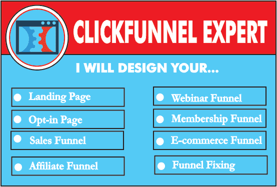 I will do landing page design and sales funnel design