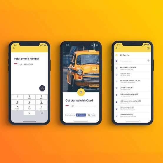 We will develop a responsive taxi booking Application