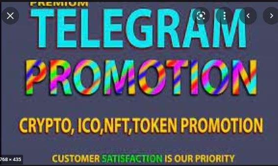 I will do telegram promotion, ico crypto mlm promotion,mlm marketing