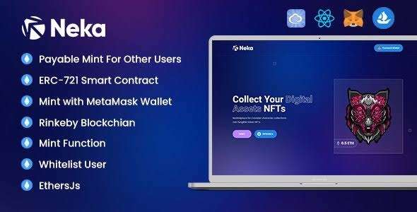 I will integrates web3 js, nft smart cotract, dapps wallet, crypto wallet, metamask connect to your nft marketplace
