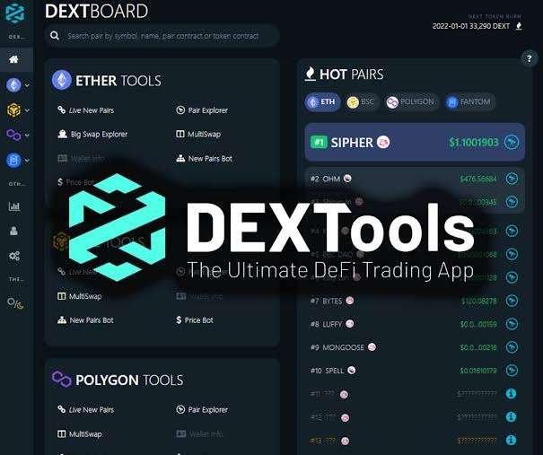I will develop dextools trending bot