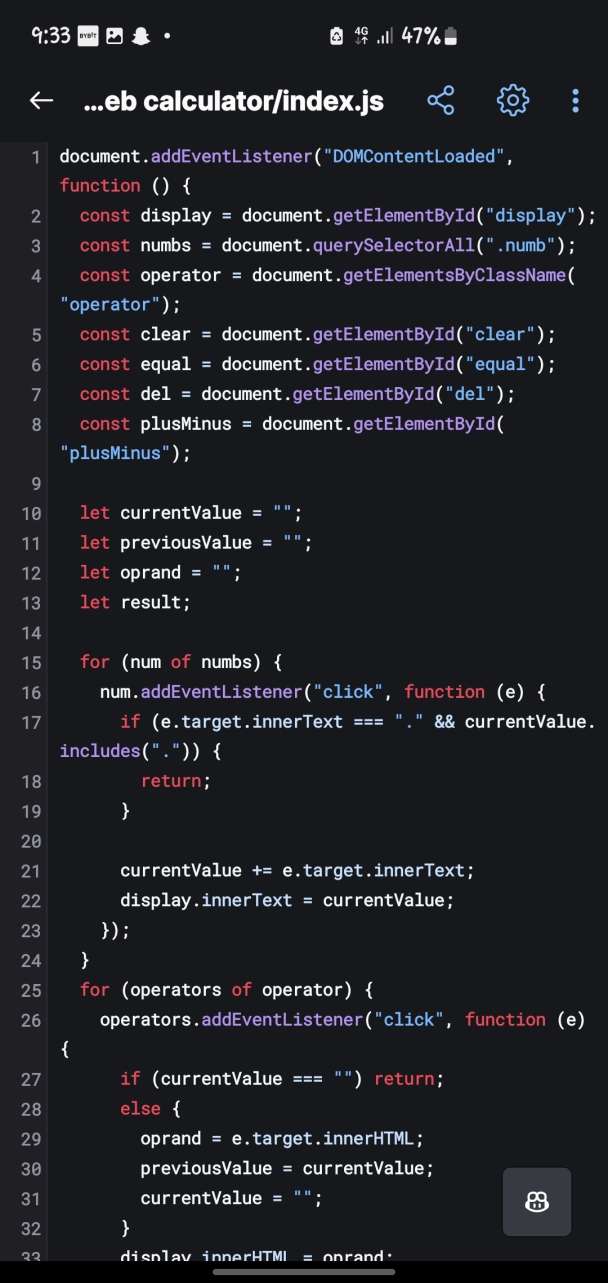 Front End developer
