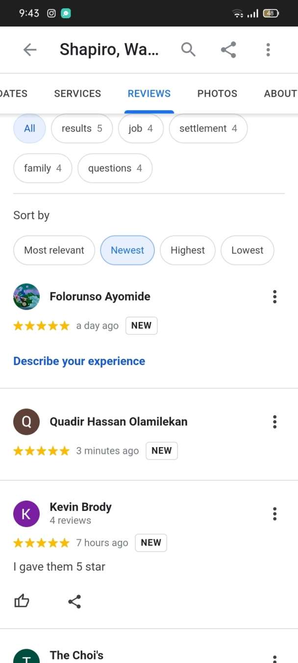 I will delete all bad reviews and negative comments on all websites