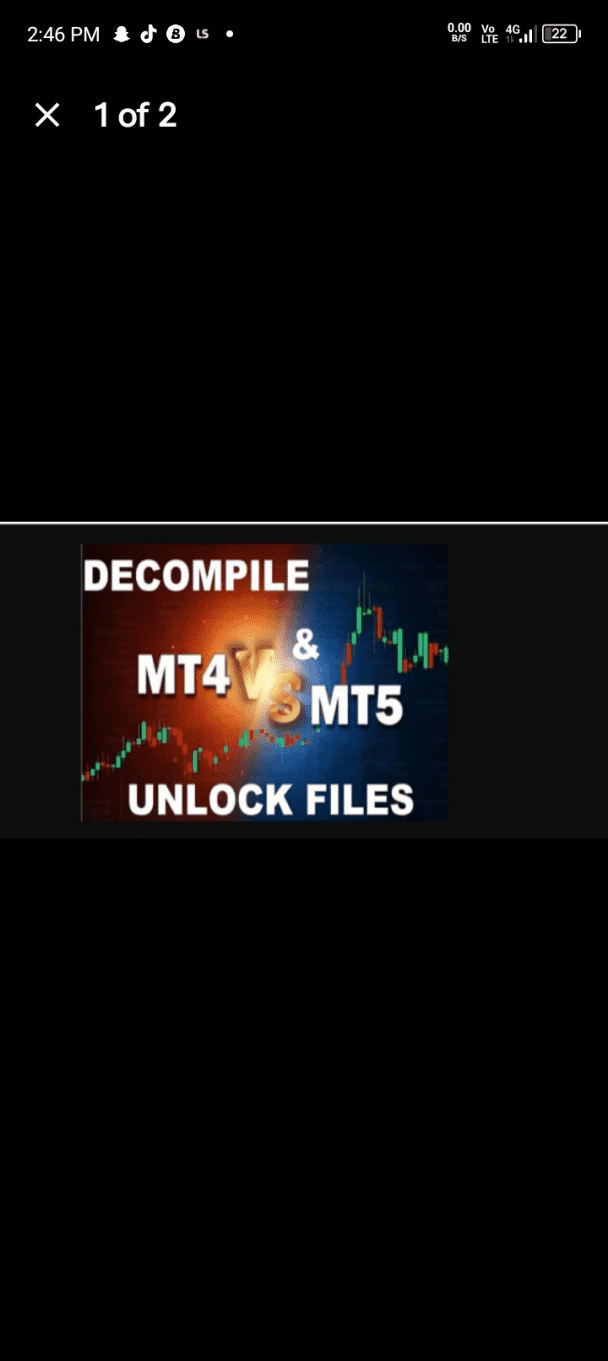 I will unlock any Ea source code, decompile ea file, mql4, mql5, mt4 mt5